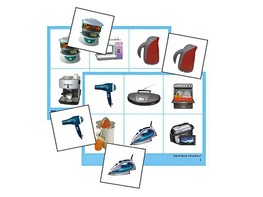 Логопедическое лото "Бытовая техника" (4 планшета, 24 карточки, цветное, ламинированное) - fgospostavki.ru - Сергиев Посад