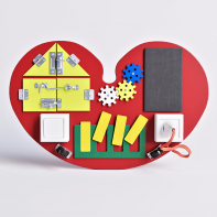 Бизиборд «Любящее сердце» - fgospostavki.ru - Сергиев Посад