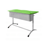 Школьный двухместный стол с перфорированным экраном - fgospostavki.ru - Сергиев Посад