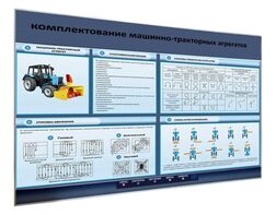 Электрифицированный светодинамический стенд «Комплектование машинно-тракторных агрегатов» - fgospostavki.ru - Сергиев Посад