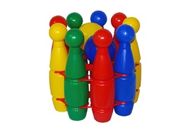 Кегли (9 штук, 2 мяча) - fgospostavki.ru - Сергиев Посад