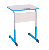 Парта SMARTY KEY одноместная регулируемая по высоте с антивандальной кромкой - fgospostavki.ru - Сергиев Посад