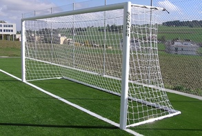 Сетка для футбольных ворот (нить 2,2 миллиметра, 7,5Х2,5Х(1Х2) ячейка 100Х100) - fgospostavki.ru - Сергиев Посад