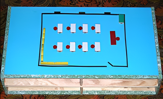 Магнитный набор для реабилитации "Ориентир" (для слепых и слабовидящих детей) - fgospostavki.ru - Сергиев Посад