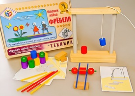 Игровой набор Фребеля "Техника" (серия "Эксперимент") - fgospostavki.ru - Сергиев Посад