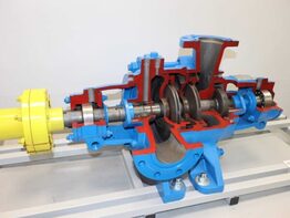 Разрезная модель насоса секционного центробежного типа «ЦНС» - fgospostavki.ru - Сергиев Посад