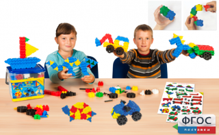 Конструктор Природа и техника (200 деталей) - fgospostavki.ru - Сергиев Посад