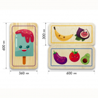Набор стеновых панелей «Милая еда - Радуга вкуса» - fgospostavki.ru - Сергиев Посад