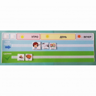 Визуальное расписание на день (для карточек размером 5-5 и 6-6 см) - fgospostavki.ru - Сергиев Посад