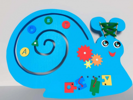 Бизиборд «Улитка» - fgospostavki.ru - Сергиев Посад