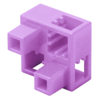 Половина куба тип В светло-фиолетовая Artec - fgospostavki.ru - Сергиев Посад