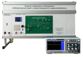 Комплект лабораторного оборудования «Лабораторный макет супергетеродинного радиоприёмника»  - fgospostavki.ru - Сергиев Посад