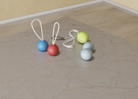 Набор мячей для занятий на доске Бильгоу - fgospostavki.ru - Сергиев Посад