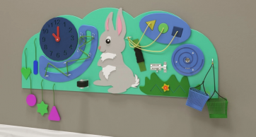 Настенная панель «Зайчик» - fgospostavki.ru - Сергиев Посад