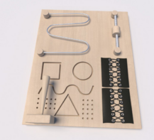 Настенная панель для эрготерапии - fgospostavki.ru - Сергиев Посад