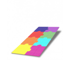 Настенная панель «Разноцветные пазлы» - fgospostavki.ru - Сергиев Посад