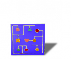 Развивающая панель для изучения движения фигур - fgospostavki.ru - Сергиев Посад