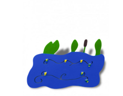 Тактильно-развивающая панель «Пруд» - fgospostavki.ru - Сергиев Посад