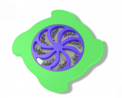 Тактильно-развивающая панель «Вращение радуги» - fgospostavki.ru - Сергиев Посад