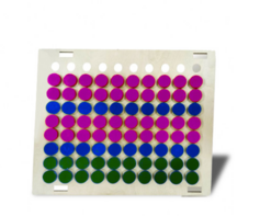 Тактильно-развивающая панель «Цветные фигурки» - fgospostavki.ru - Сергиев Посад