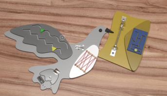 Бизиборд «Почтовый голубь» - fgospostavki.ru - Сергиев Посад