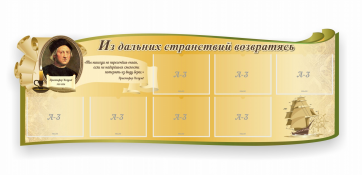 Стенд резной "Из дальних странствий возвратясь" - fgospostavki.ru - Сергиев Посад