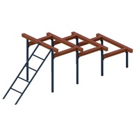 Элементы полосы препятствий "Разрушенная лестница" - fgospostavki.ru - Сергиев Посад