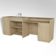 Стол демонстрационный для кабинета химии - fgospostavki.ru - Сергиев Посад