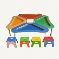 Стол для детского творчества «ЦВЕТОК» - fgospostavki.ru - Сергиев Посад