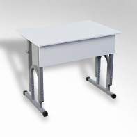 Стол 'Архимед ТР' 1-х местный регулируемый с эргономичной столешницей  - fgospostavki.ru - Сергиев Посад
