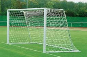 Сетка для футбольных ворот (нить 3 миллиметра, 5Х2Х(1Х1,5) ячейка 100Х100) - fgospostavki.ru - Сергиев Посад