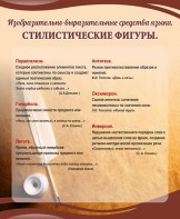Стенд "Стилистические фигуры" Вариант 2 - fgospostavki.ru - Сергиев Посад