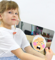 Зеркало логопедическое с отверстием - fgospostavki.ru - Сергиев Посад