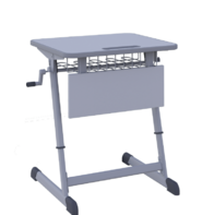 Парта NOMAD V одноместная регулируемая по высоте - fgospostavki.ru - Сергиев Посад