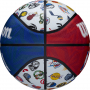 Мяч баскетбольный Wilson NBA All Team (размер 7, резина, тренировочный) - fgospostavki.ru - Сергиев Посад