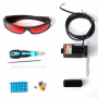 Ресурсный набор для плоттера 445nm 1600mW Blue Laser Components Engraver  Pack - fgospostavki.ru - Сергиев Посад